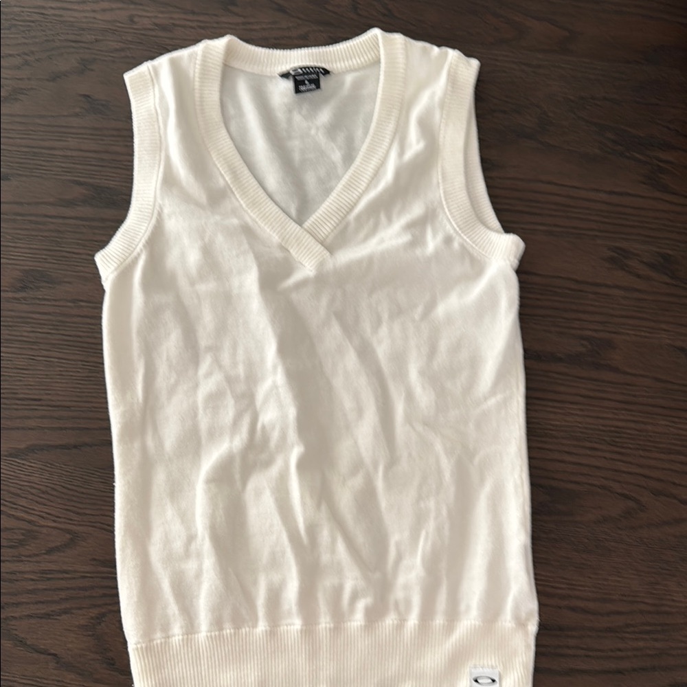 Oakley White Knit Sweater